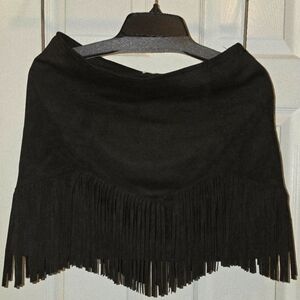 Mi ami Fringe Mini Skirt